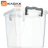 KADAX Storage Box with Lid, Robust Plastic Container, Lunch Box,