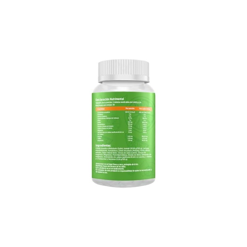 ELECTROLITOS MASTICABLES LIMA-LIMÓN (30 DOSIS)