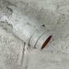 VaryStyle 15.7"x118" Beige Grey Concrete Wallpaper Peel and Stick Cracked