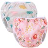 Teamoy Reusable Swim Nappy(2 Packs) for Baby Boys& Girls, Comfortable,
