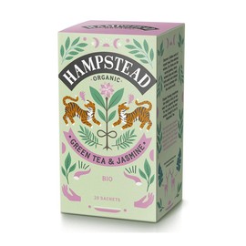 Hampstead Tea Jasmine Green Tea 20 bags x 4