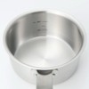 MUJI 82219913 Stainless Aluminum All-Over Three-Layer Steel Milk Pan, Silver,