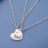 FOTAP Grandmother and Granddaughter Heart Shaped Necklace Set Mother’s Day