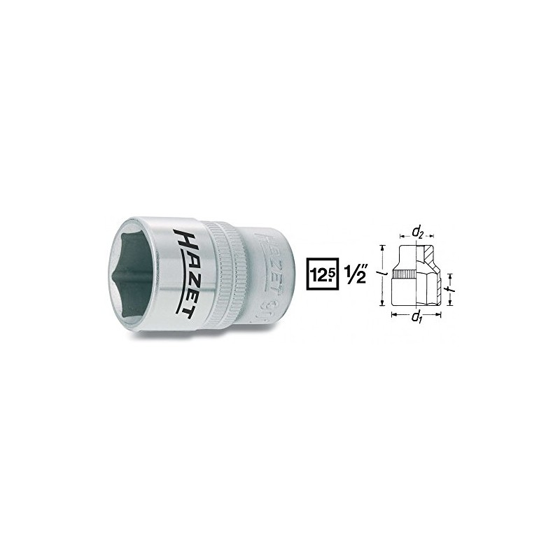 HAZET Hex Socket, 9mm, 900-9