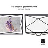 Umbra Prisma Picture Frame, 4x6 Metal Photo Display for Desk