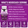 Calcium Magnesium Zinc Gummies with High Absorption Magnesium Glycinate 300mg,