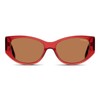 Vakenelli Polarized Sunglasses Womens Trendy Red Driving Sun Glasses Sensitive