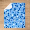 jewelou Cute Animals Paw Flannel Fleece Throw, Dog Paw Print