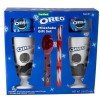 Oreo Milkshake Gift Set w/ 2 Glass Cups, Scoop & 2 Straws Oreo Cookie Decor