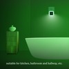 Elsent [Pack of 2] Bright Green Night Lights, Plug Into
