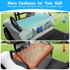 Golf Cart Cooling Ice Silk Seat Cover Blanket for EZGO