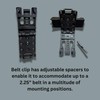 Clip & Carry EDC Belt Holster for The NITECORE EDC23