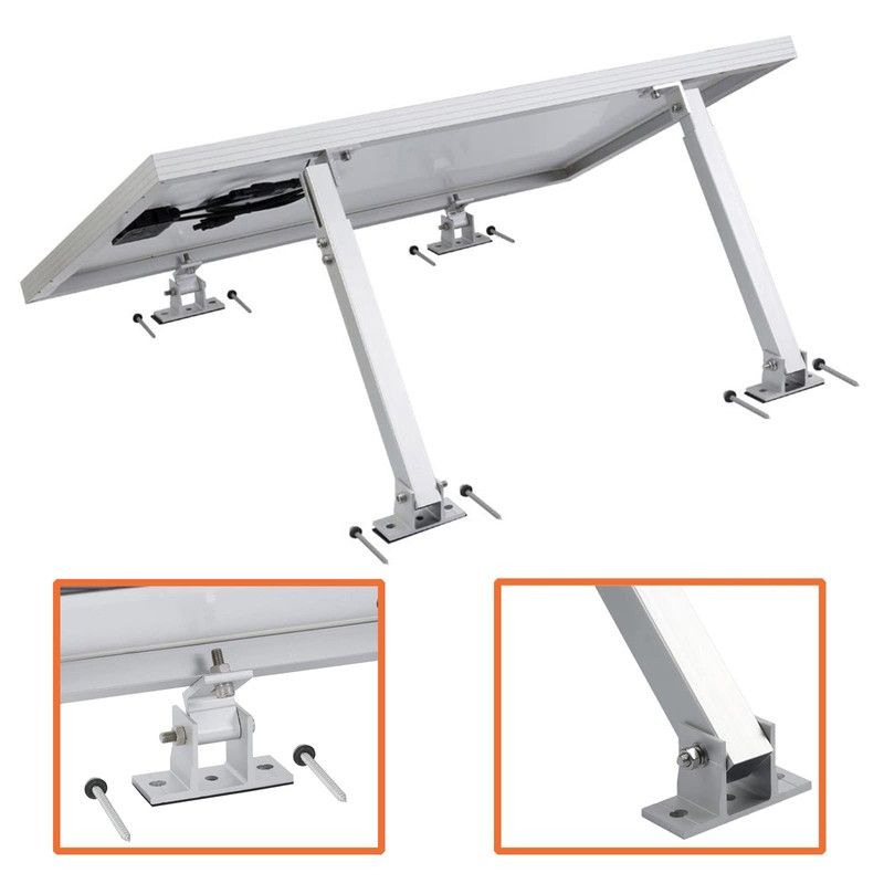 Adjustable Solar Panel, Tilt Adjustable From 15 To 30 Degrees,