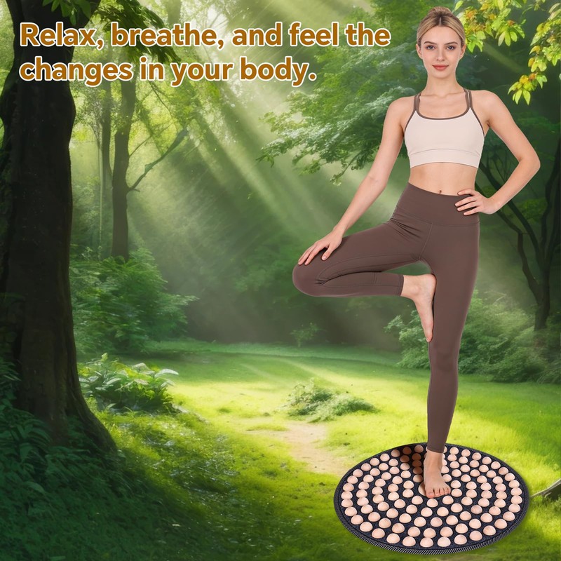 Meifuly Feet Massage Mat, Diameter 19.7inches
