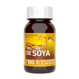 Lecitina de Soya N2000, 100 Cápsulas de 1200 mg, Suplemento Alimenticio, Fuente Natural de Fosfolípidos