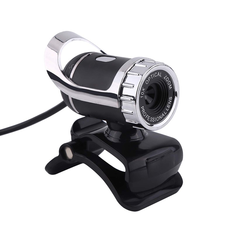 ASHATA Webcam de Computadora,HD Cámara USB Internet Portátil,Cámara Web USB