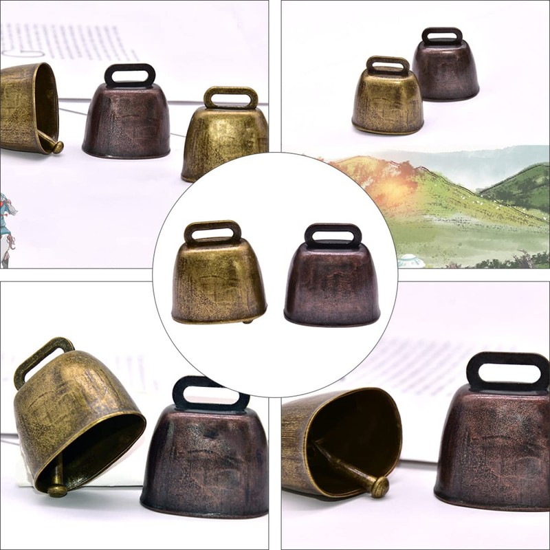 STOBAZA 3sets Elegant Luxury Tinkle Bell Sheep Bell Cattle for