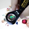 Jewelry Loupe 30X with 6 LED & UV Light, Pocket