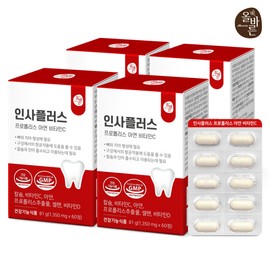 upright Correct Insa Plus Propolis Zinc Vitamin C 4 boxes total 240 tablets for 8 months / 올바른 인사플러스 프로폴리스 아연 비타민C 4박스 총8개월분 240정