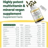 Multivitaminas Y Minerales Veganos Con Vitamina B12 De Alta