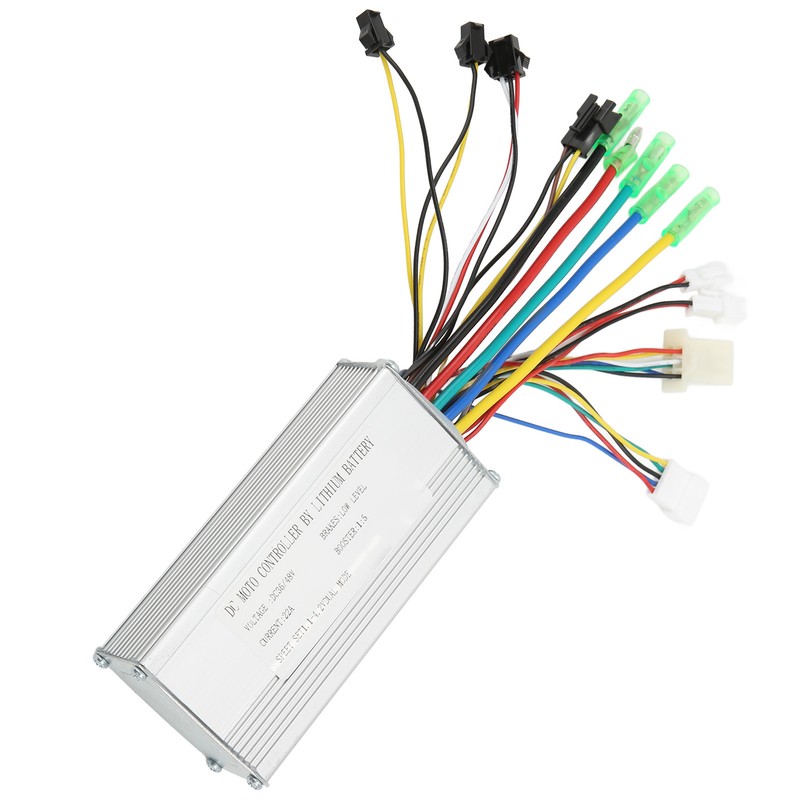 Electric Cycle Brushless Square Wave Controller with Lamp Wire for