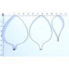 Gladioli Petal Cutter Set - Set of 3 Cutters -