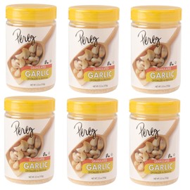Dried Garlic Granulated Crystals - (5.3 Oz x 6 Pack) - Made from Fresh Delicious Garlic - Pure & Dehydrated - Use in Soups, Stews, Bread & Salad Dressings - Non-Irradiated & Kosher Certified