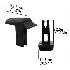 ZRM&E 10pcs Telescopic Extension Ladder Lock Plastic Ladder Accessories Switch Button Universal Switch Replacement Accessories