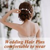 Pack of 25 Bridal Wedding Hair Pins, Hair Pins Beads,