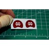 Mississippi State Bulldogs *DIECUT DECALS ONLY* Mini Football Gumball Helmets