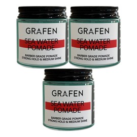 graphene Graphen Seawater Pomade Wax 100g 3pcs / Circle / 그라펜 해수 포마드 왁스 100g 3개 / 써클