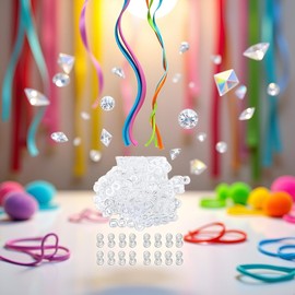 1000 Pcs Loom Bracelet Hooks Clear Rubber Band Bracelet Hooks Loom Bands Refill kit S Clips Connectors Plastic Band Kit Clip Clasps for DIY Making Necklace Accessory Weaving Spinning