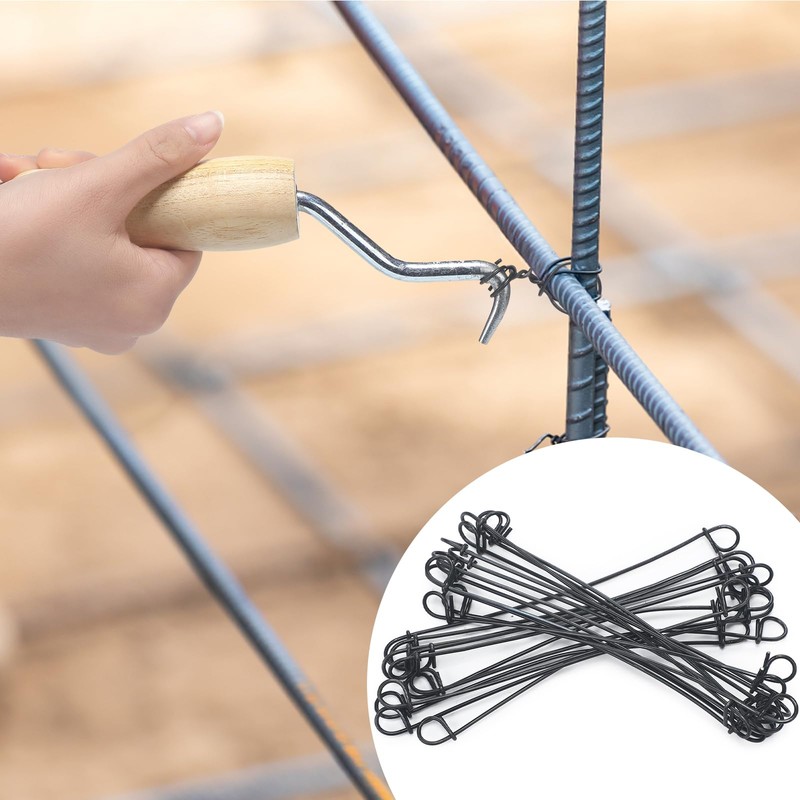 Therwen 1002 Pcs Tie Wire and Wire Twister Set 1000