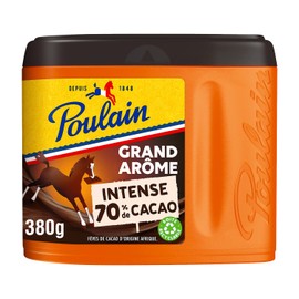 Poulain, "Grand Arôme" - Box of Cocoa Powder (70% cocoa), 380 Grams