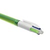 BIC 4 Colours Fluo Ballpoint Pen Black, Blue, Red and