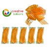 Pull Bows Orange Organza Pull Bow Large 50mm Ribbon Bows