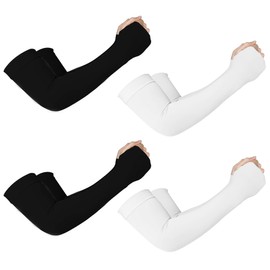 Supmovo 6 Paare Kühlung UV-Schutz Ärmlinge, Arm Sleeves Tattoo Cover für Frauen Männer Radsport Golf Radfahren