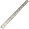 FindingKing 12" Stainless Steel Ruler Inches & Millimeter Measurerment Conversion