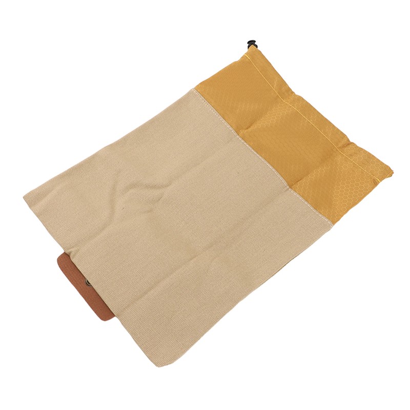 Orchard Picking Bag Canvas Leather Waist Hanging Fruit Harvest Bag