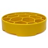 Honeycomb Design Enrichment Slow Feeder Bowl for Dogs - Color: