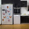 12Pcs Screen Door Magnets,Butterfly/Hummingbird Magnet Sticker for Keep Pet People