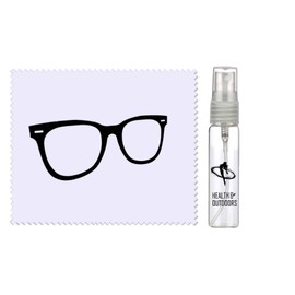 Health and Outdoors Eyecare Cleaning Solution with Fabric Wipe