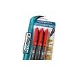 Promax Ultra fine 0.5 Signature Pen, Red Ink, 3 pack