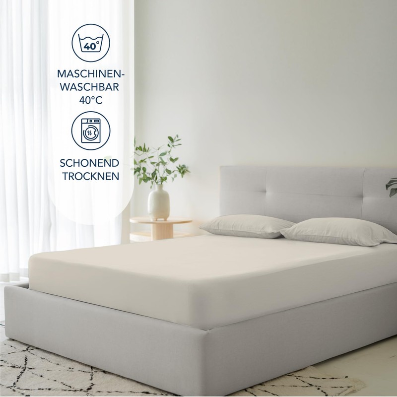 Dreamzie Fitted Sheet 80 x 190/200 cm - 35 cm