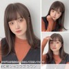 Bright Lala hf1573-CR Wig, Full Wig, Medium, Semi-Long, Curly Layer,