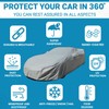 Car Cover for All Weather Rain Snow Hail UV Waterproof