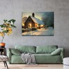 YONICA Christmas Canvas Wall Art for Holiday Decor - Winter