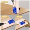 JSZYO Pocket Hole Jig Kit for DIY Woodworking,Adjustable Woodworking Tool