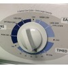 Zsodio WE1M652 Dryer Timer Knob With Metal Ring - Compatible