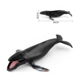 Cat Jin Mountain Humpback Whale Sea Life Figure Model Miniature Figurine Interior Collector Model